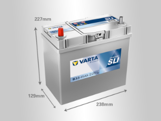 Slika 12V045L BLUE ASIA UK Varta