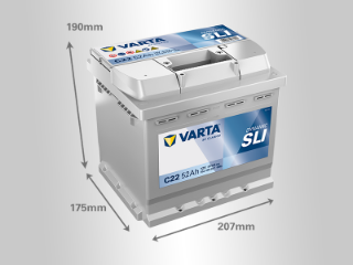 Slika 12V052D BLUE Varta