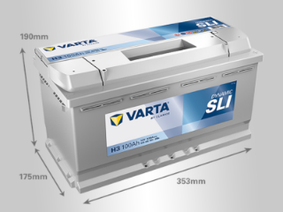 Slika 12V100D SILVER Varta