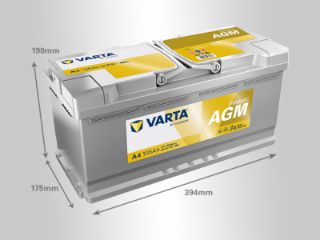 Slika 12V105D AGM SILVER Varta