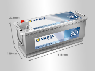 Slika 12V140L BLUE Varta