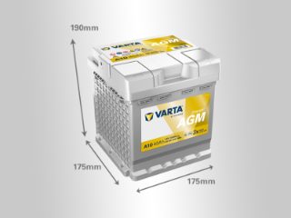 Slika 12V040D AGM SILVER Varta